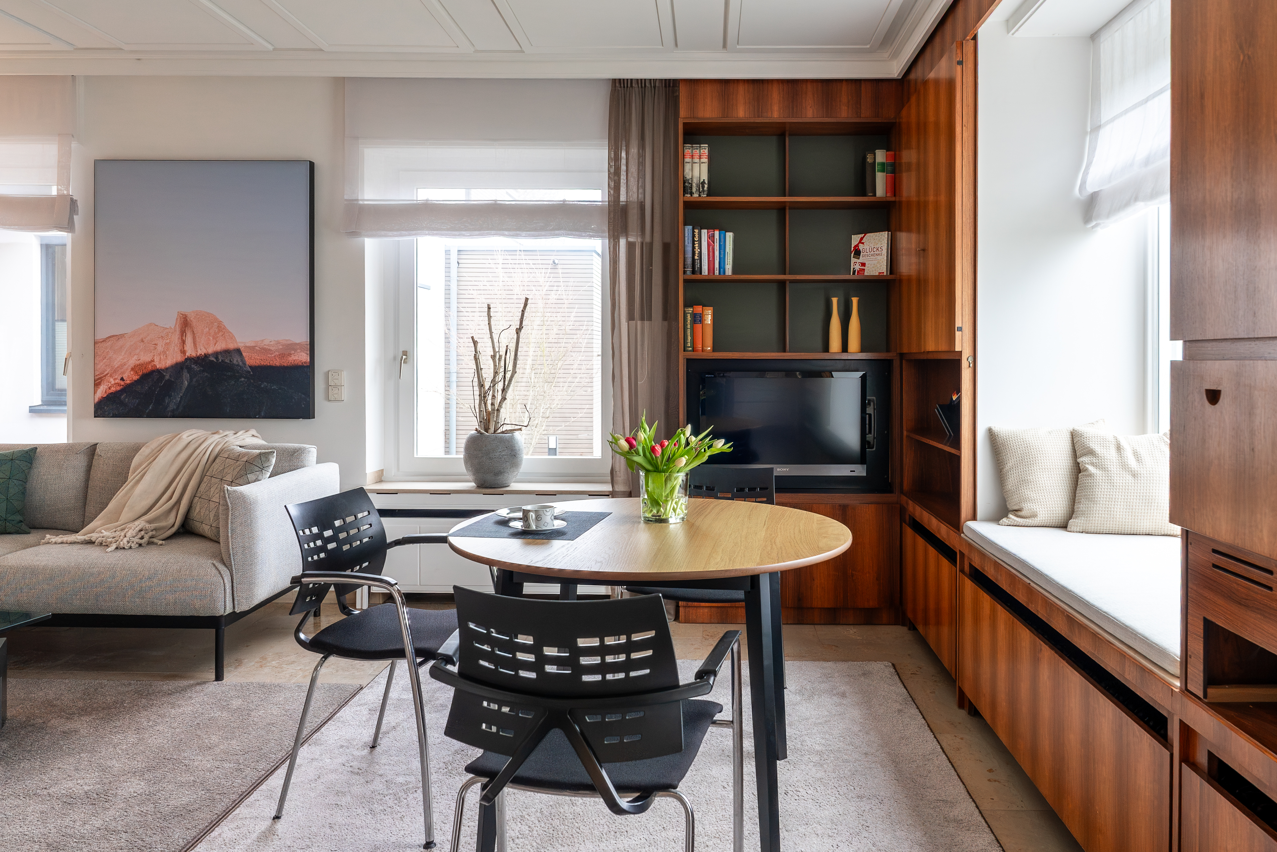 Wohnzimmer und Essbereich